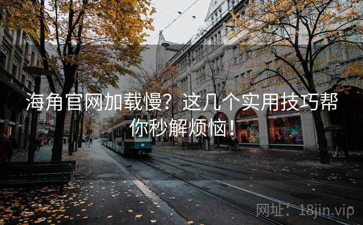 海角官网加载慢？这几个实用技巧帮你秒解烦恼！